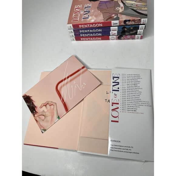 Pentagon Love or Take LOT Of 6; One Poster And 6 Albums - Picture 3 of 8